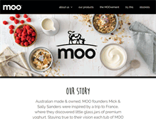 Tablet Screenshot of moopremiumfoods.com.au